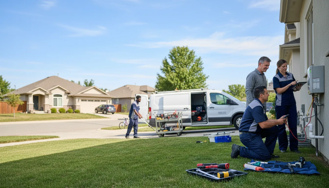 Tankless water heater service in Camp Crook, SD